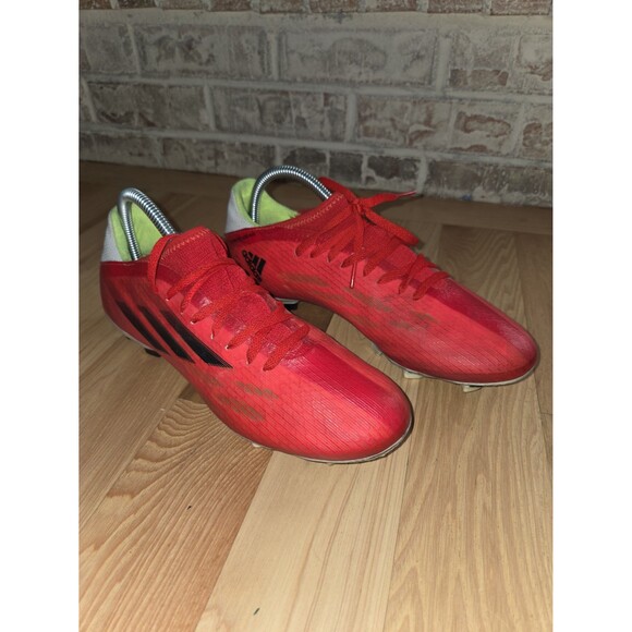Adidas X Speedflow FG Mens Red soccer cleats Size 8 - Picture 1 of 9